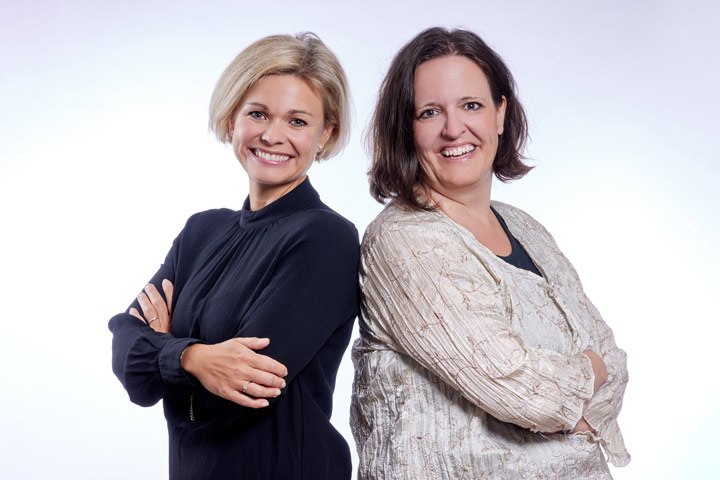 Christiane Sandner und Esther Trun